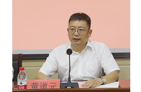 乐投官网平台董事长黄道元介绍公司整体发展概况