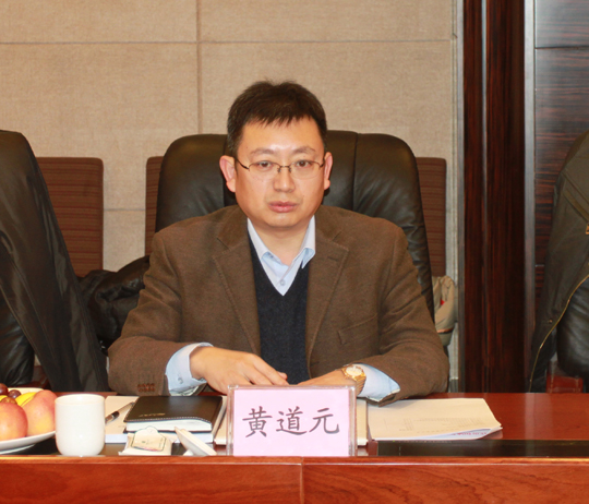 河南二建乐投官网平台董事长黄道元致答谢词