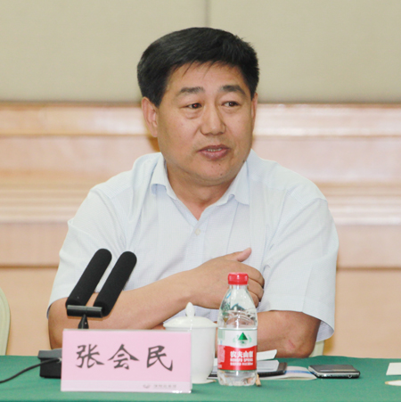乐投官网平台党委书记张会民在会上发表讲话