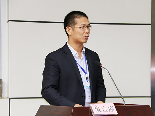 乐投官网平台总经理祝建明宣布比赛正式开幕