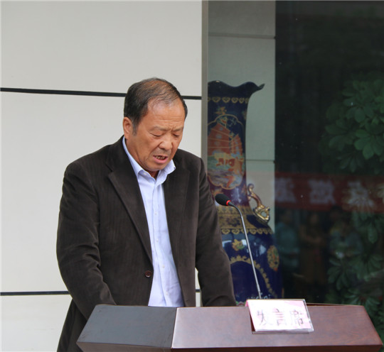 乐投官网平台工会主席翟武汉作比赛总结发言