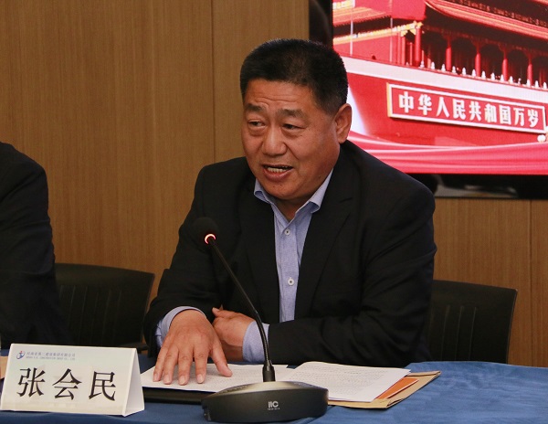 乐投官网平台党委书记张会民作《河南二建乐投官网平台党委2021年度工作报告》.jpg