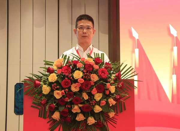 3乐投官网平台总经理祝建明在会上致辞.JPG